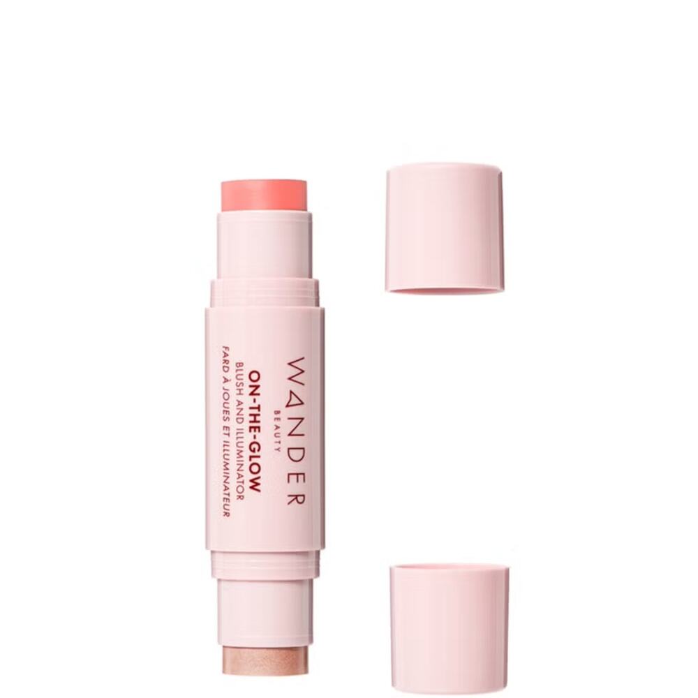 $38 New Wander Beauty On-the-Glow Blush and Illuminator - Coral Rose